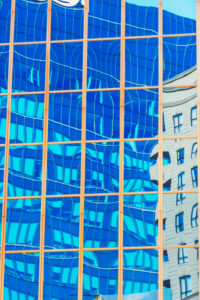 Buildings reflection, Auckland, North Island, New Zealand Buildings reflection, Auckland, North Island, New Zealand